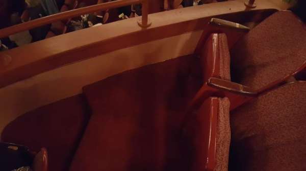 Cadillac Palace Theater, section: Dress Circle L, row: JJ, seat: 1 and 3