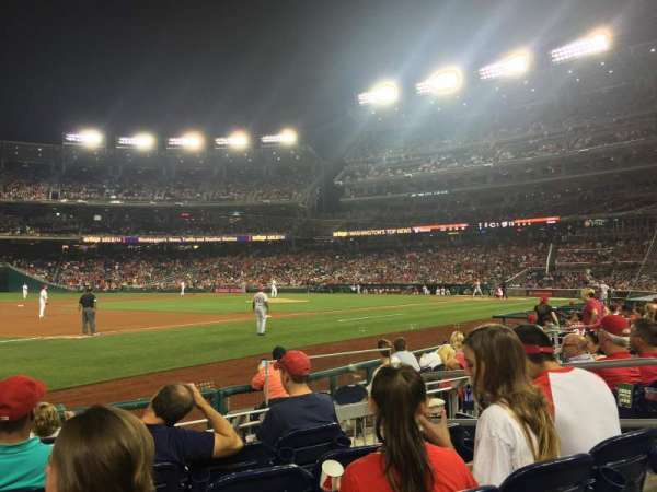Nationals Park, section: 113, row: H, seat: 5
