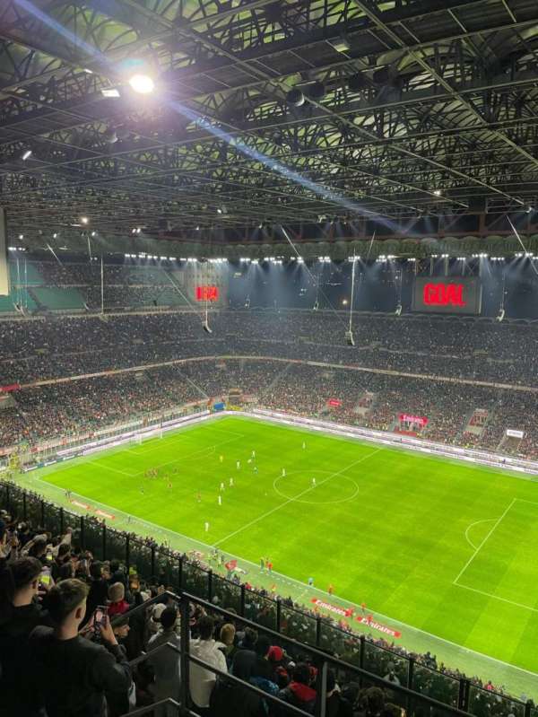 San Siro, section: 324, row: 4, seat: 3