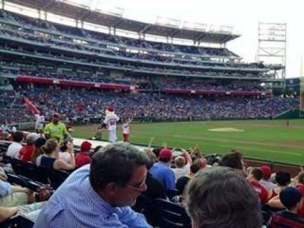 Nationals Park, section: 131, row: K, seat: 7