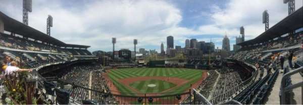 PNC Park, section: 216, row: A, seat: 6