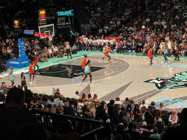 Barclays Center, section: 122, row: 4, seat: 4