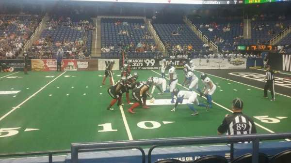 First Horizon Coliseum, section: 127, row: CC, seat: 14