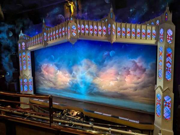 Prince of Wales Theatre, section: Circle, row: B, seat: 13