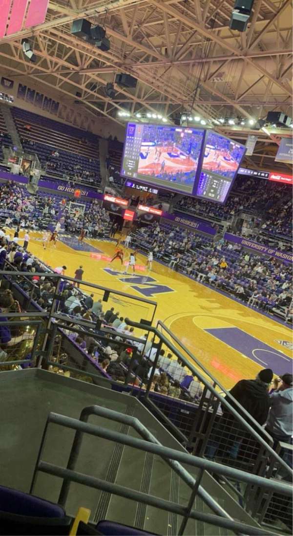 Alaska Airlines Arena at Hec Edmundson Pavilion, section: 13, row: 16, seat: 17