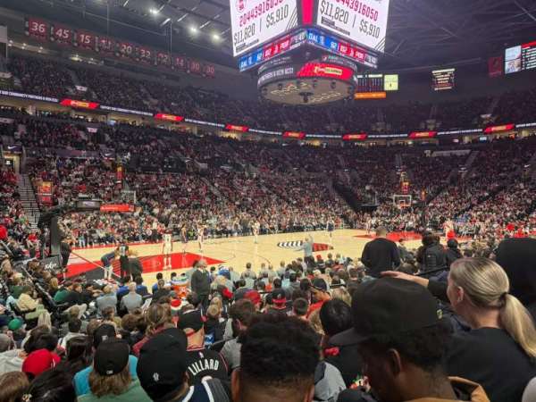 Moda Center, section: 103, row: J, seat: 10