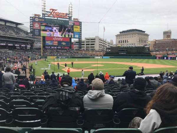 Comerica Park, section: 126, row: 26, seat: 10