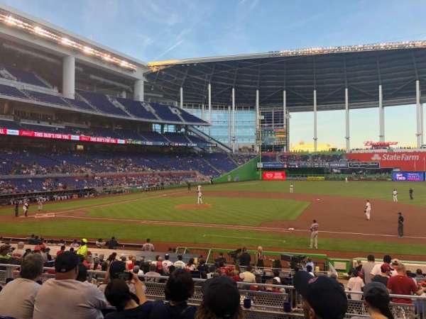 LoanDepot Park, section: 8, row: 5, seat: 13