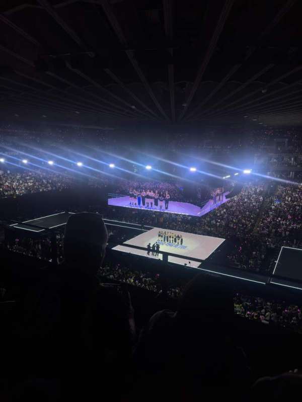 Oakland Arena, section: 215, row: 2, seat: 2-3