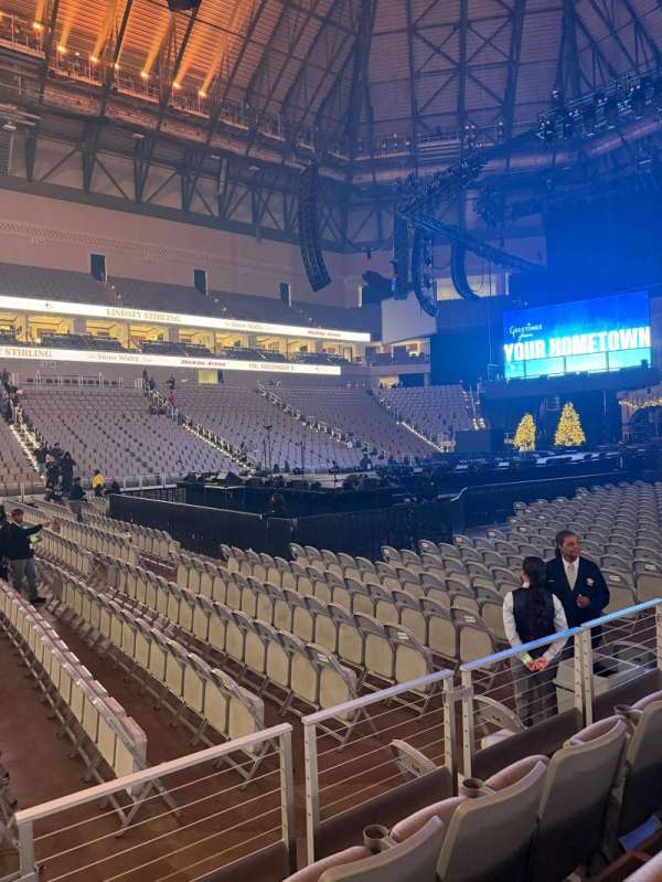 Dickies Arena, section: 107, row: 3, seat: 11-12