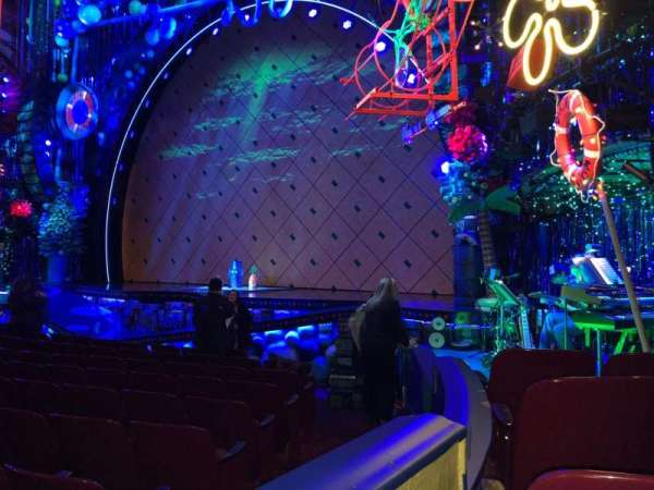 Palace Theatre, Broadway, section: Orchestra, row: L, seat: 4