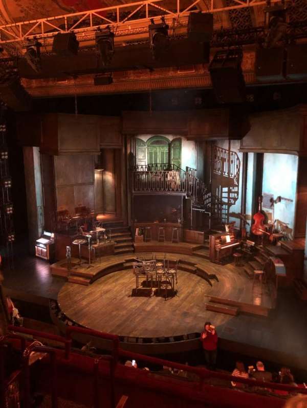 Walter Kerr Theatre, section: Mezzanine R, row: E, seat: 8