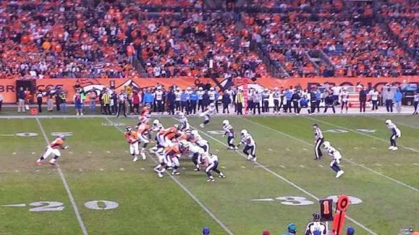Empower Field at Mile High Stadium, section: 107, row: 20, seat: 22