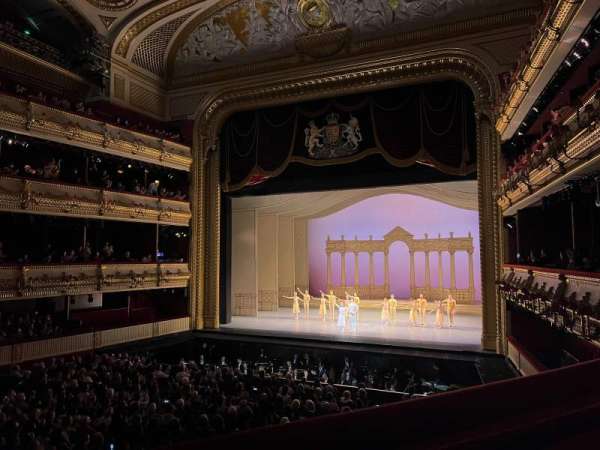 Royal Opera House, section: Donald Gordon Grand Tier, row: A, seat: 38