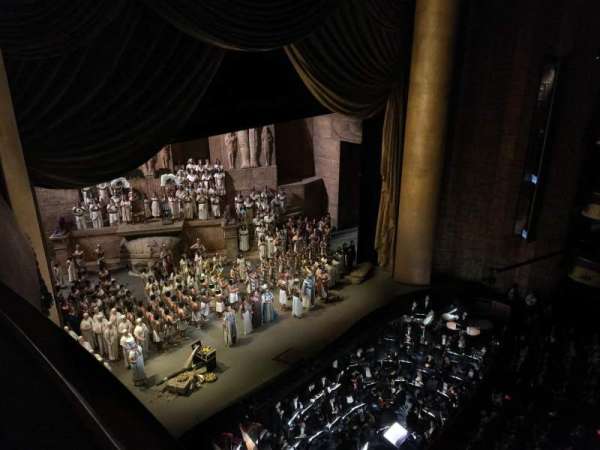 Metropolitan Opera House - Lincoln Center, section: Balcony Box 5, seat: 2