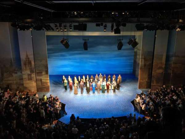 Vivian Beaumont Theater, section: Loge C, row: D, seat: 304