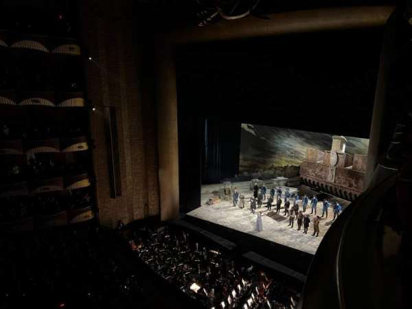 Metropolitan Opera House - Lincoln Center, section: Balcony Box 12, seat: 3