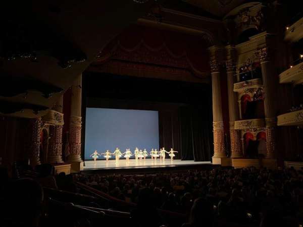 Academy of Music, section: Parquet Circle F, row: U, seat: 13