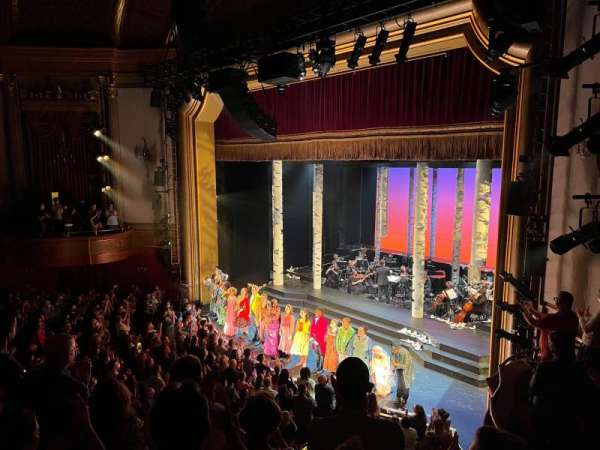 St. James Theatre, section: Mezzanine R, row: D, seat: 26