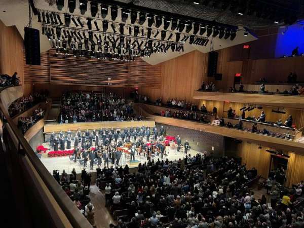 David Geffen Hall, section: Second Tier Rear Side L, row: A, seat: 79