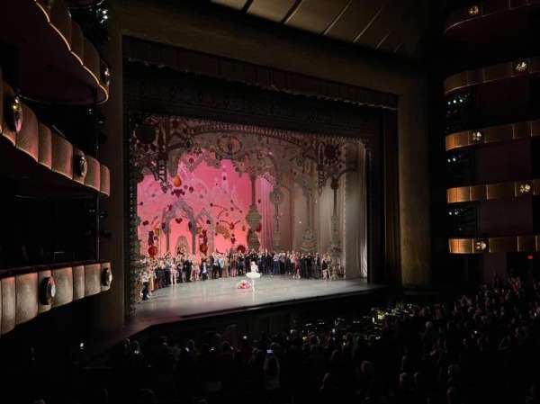 David H. Koch Theater, section: First Ring L, row: AA, seat: 1