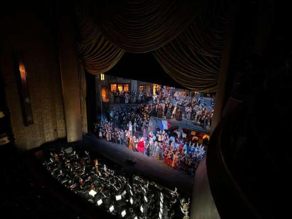 Metropolitan Opera House - Lincoln Center, section: Balcony Box 10, seat: 3