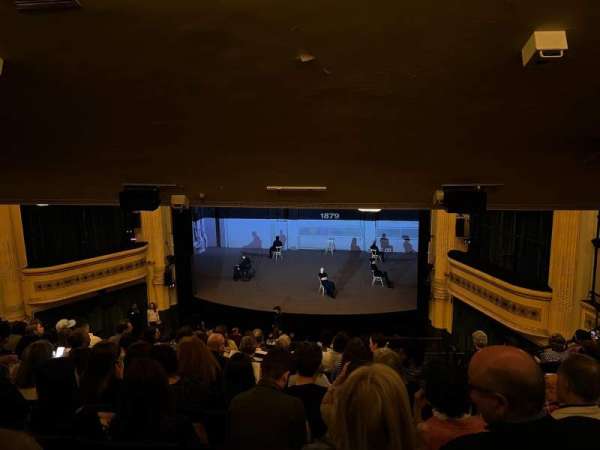 Hudson Theatre, section: Dress Circle C, row: J, seat: 115