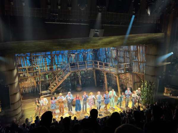 Nederlander Theatre, section: Mezzanine C, row: E, seat: 115