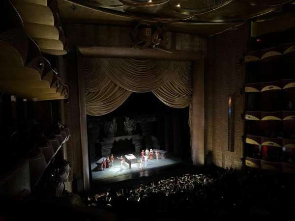 Metropolitan Opera House - Lincoln Center, section: Dress Circle L, row: D, seat: 19