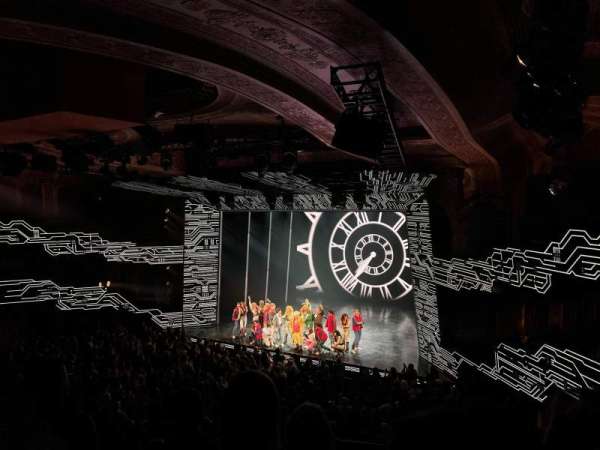 Winter Garden Theatre, section: Mezzanine R, row: F, seat: 11