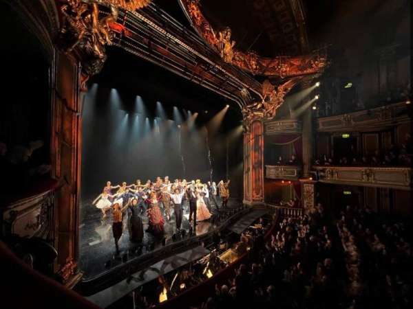 His Majesty's Theatre, London, section: Royal Circle, row: A, seat: 34