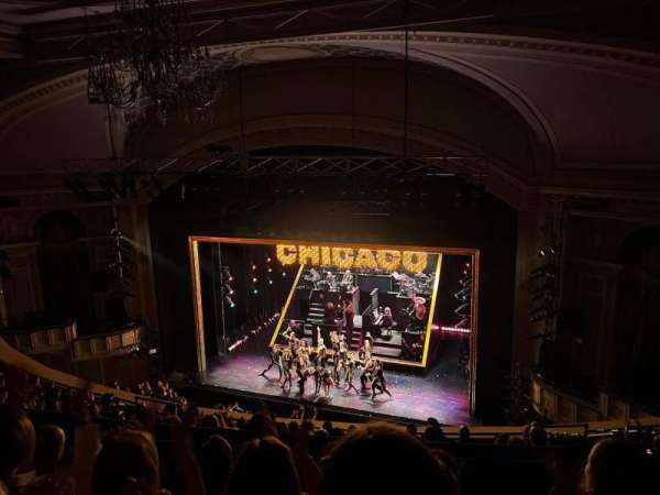 Ambassador Theatre, section: Rear Mezzanine R, row: D, seat: 8