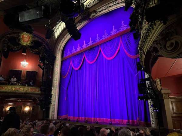 Lyceum Theatre, Broadway, section: Orchestra R, row: L, seat: 18