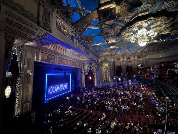 Hollywood Pantages Theatre, section: Mezzanine L, row: A, seat: 27