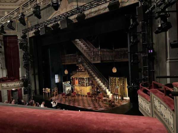 Broadhurst Theatre, section: Mezzanine R, row: A, seat: 20