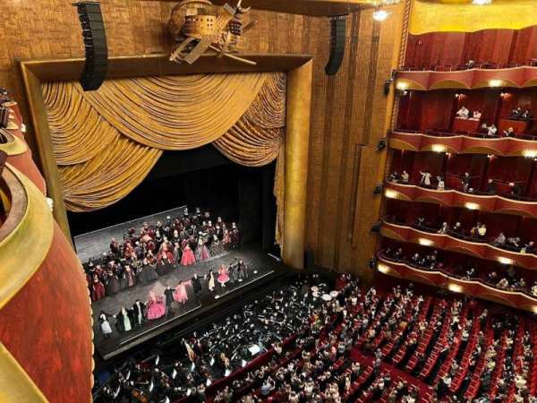 Metropolitan Opera House - Lincoln Center, section: Family Circle Box 23, row: A, seat: 17