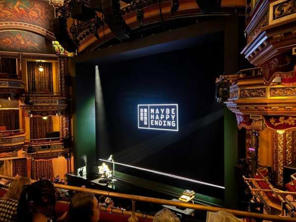 Belasco Theatre, section: Mezzanine R, row: C, seat: 18