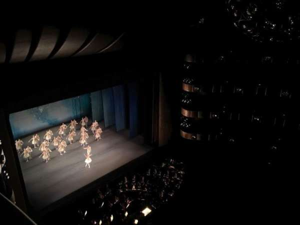 David H. Koch Theater, section: Fifth Ring L, row: AA, seat: 7