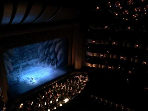 David H. Koch Theater, section: Fifth Ring L, row: AA, seat: 5