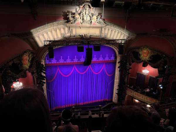 Lyceum Theatre, Broadway, section: Balcony L, row: F, seat: 3