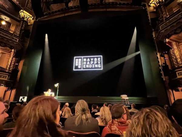 Belasco Theatre, section: Orchestra C, row: H, seat: 110