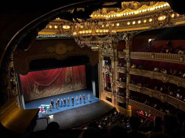 Palais Garnier, section: Amphitheatre, seat: 87S