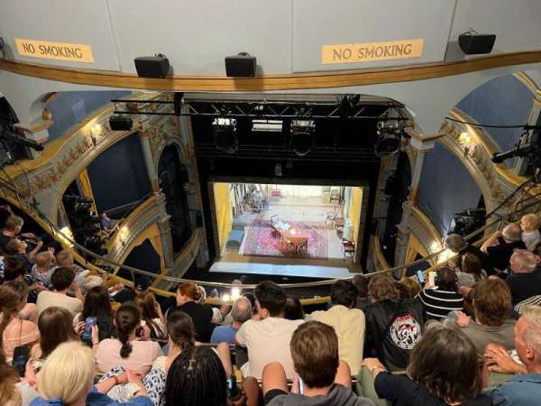 Harold Pinter Theatre, section: Balcony, row: F, seat: 11