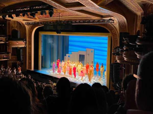 Winter Garden Theatre, section: Mezzanine R, row: G, seat: 32