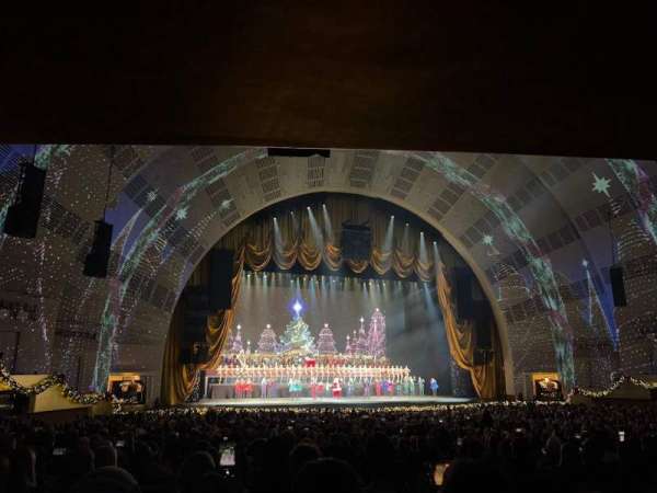 Radio City Music Hall, section: Orchestra 6, row: Q, seat: 605