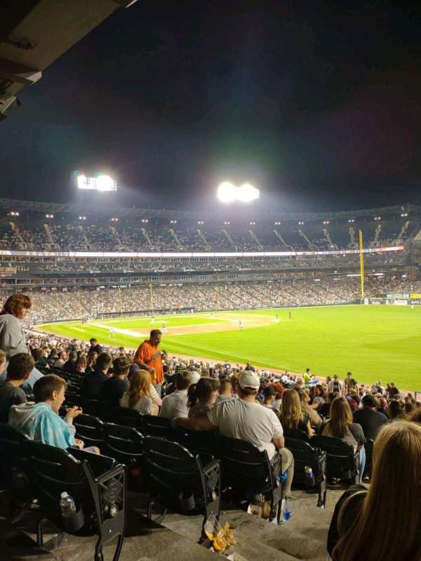 Rate Field, section: 110, row: 34, seat: 25