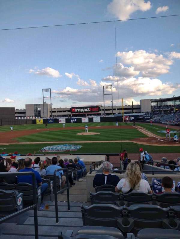 Impact Field, section: 112, row: 16, seat: 1