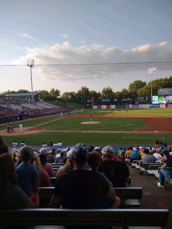 Northwestern Medicine Field, section: 107, row: V, seat: 1