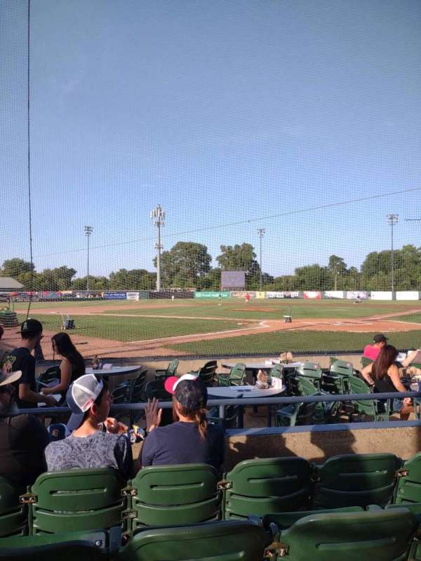 Simmons Field, section: 107, row: 3, seat: 21