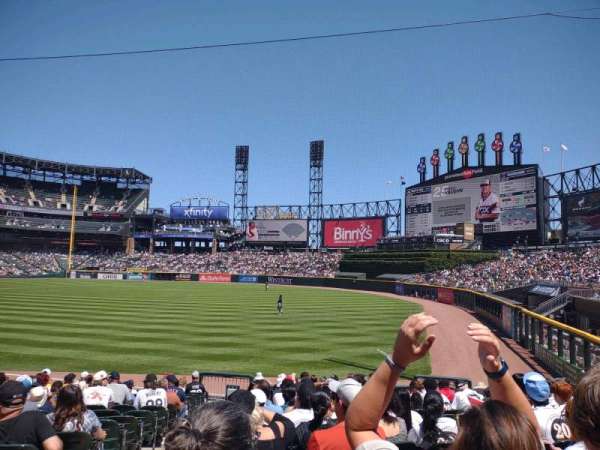 Rate Field, section: 111, row: 17, seat: 10